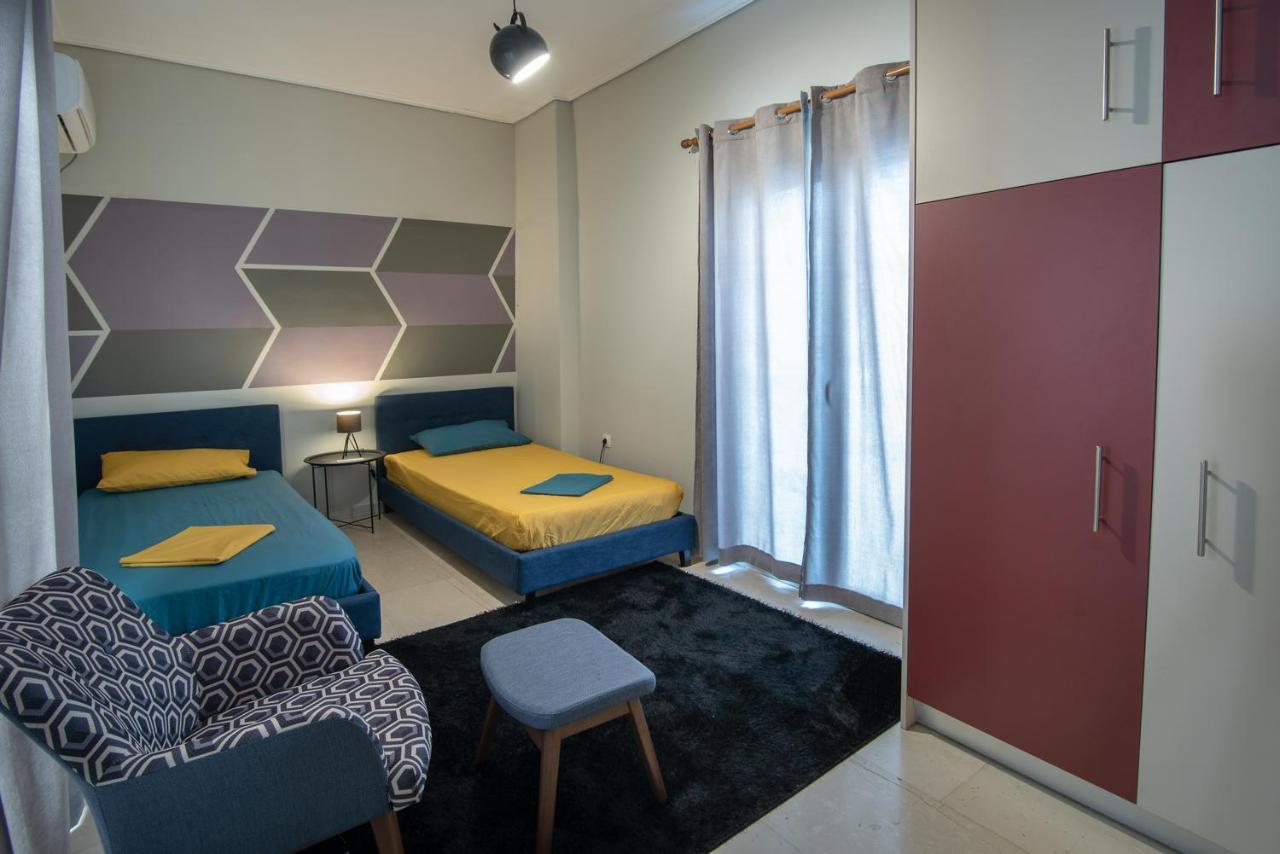 Emerald 110M2 Entire Floor Apt Steps To City'S Heart 칼라마타 외부 사진