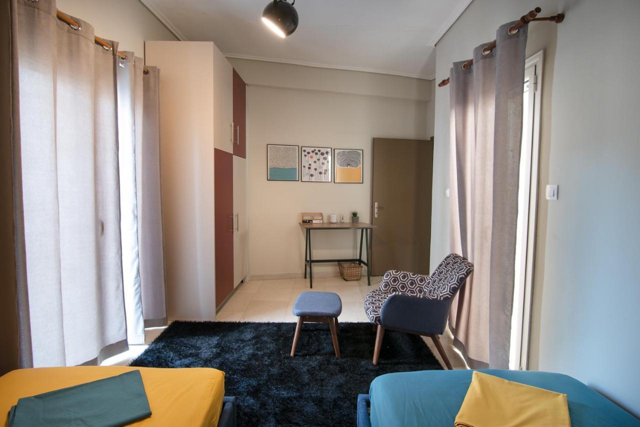 Emerald 110M2 Entire Floor Apt Steps To City'S Heart 칼라마타 외부 사진