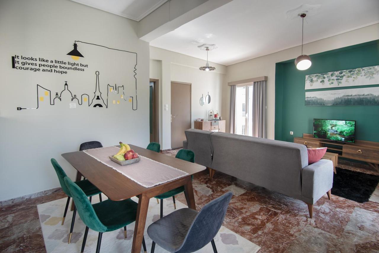 Emerald 110M2 Entire Floor Apt Steps To City'S Heart 칼라마타 외부 사진