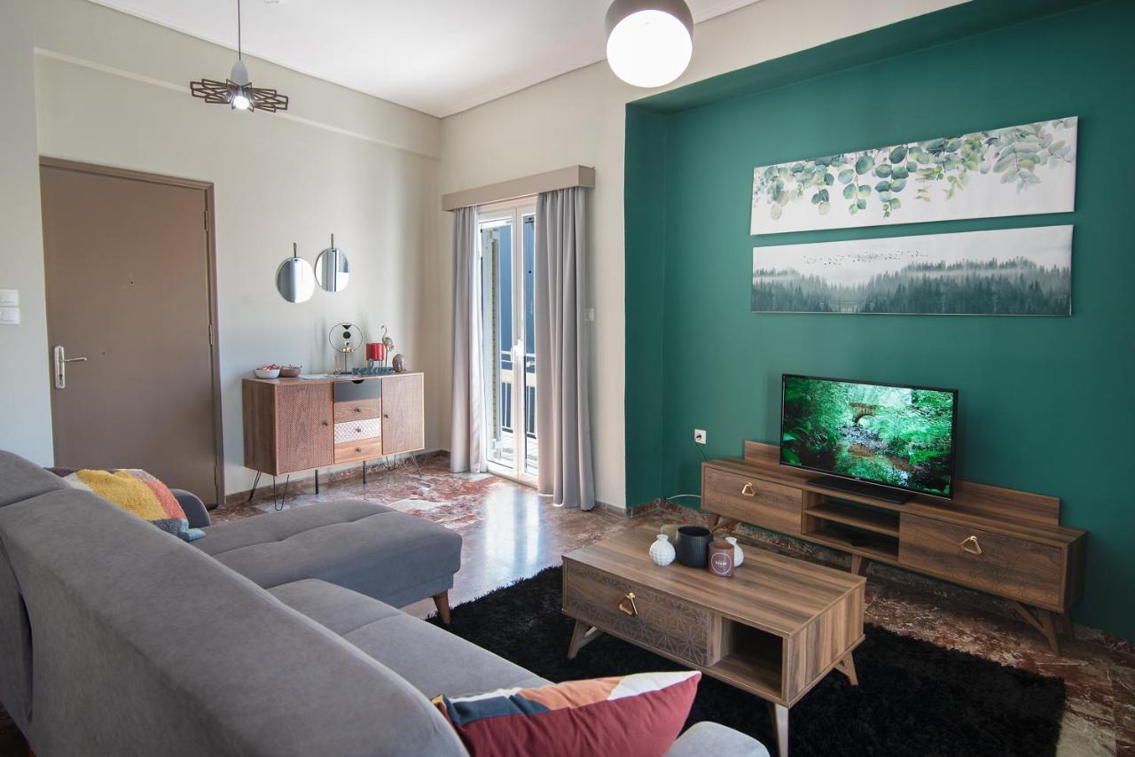 Emerald 110M2 Entire Floor Apt Steps To City'S Heart 칼라마타 외부 사진